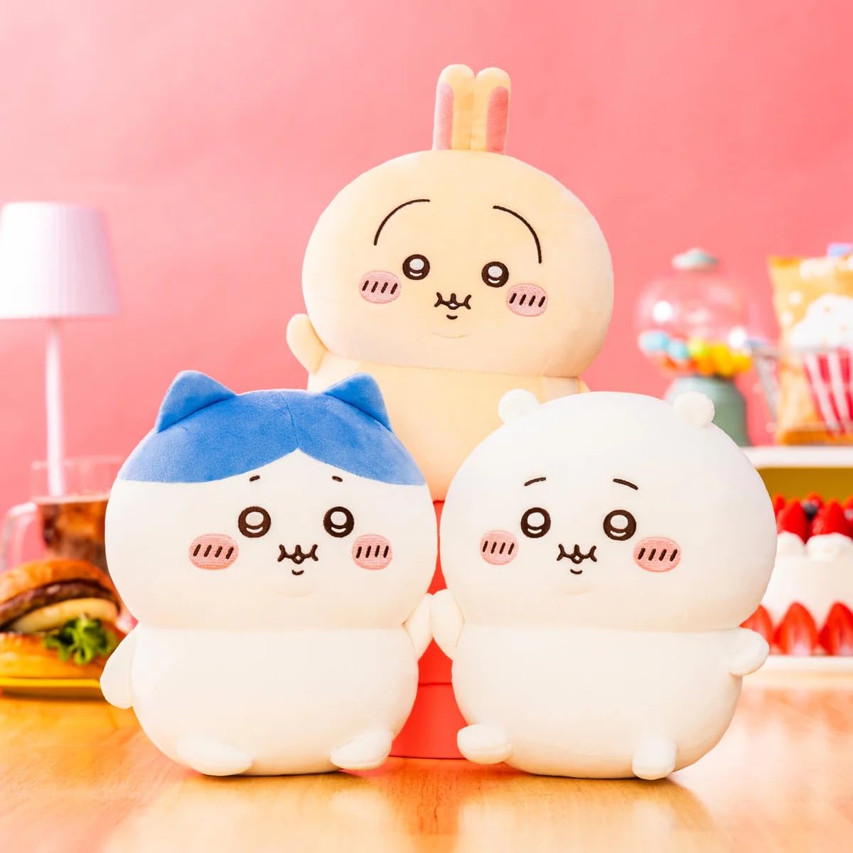 ちいかわ うさぎ はちわれ ぼっちゃり 手乗りぬいぐるみ 3体 人気 プレゼント Amazon.co.jp: ちいかわ ぼっちゃり手乗りぬいぐるみ（ハチワレ